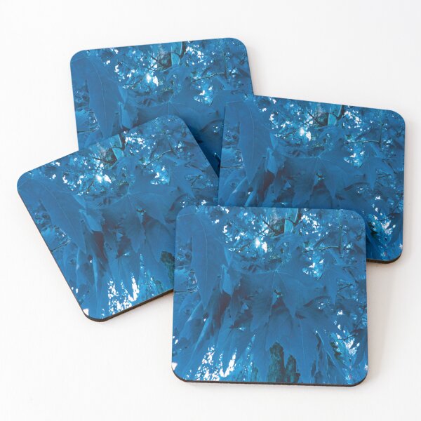 Item preview, Blue Leaves texture designed and sold by Abharan.