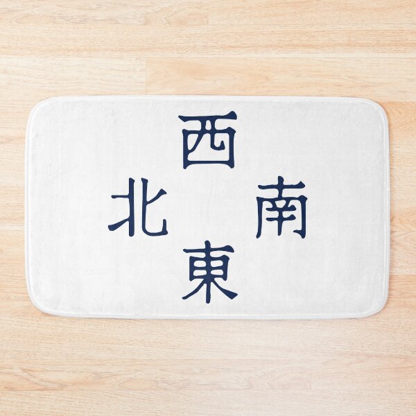 Item preview, It's Mahjong Time - Direction Winds Tile Indicator Guide v4 designed and sold by teeworthy.