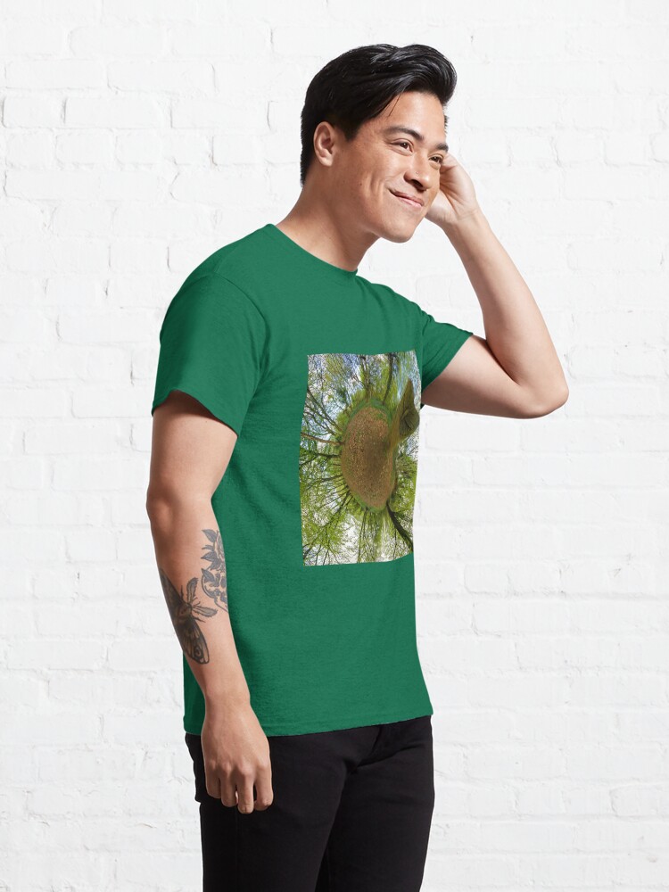 Alternate view of Butterfly Sculpture in Prehen Woods, Derry Classic T-Shirt
