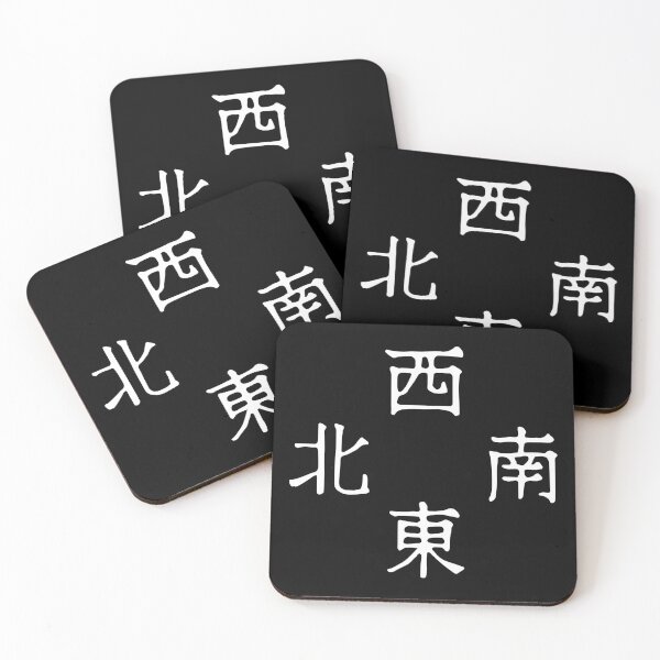 Item preview, It's Mahjong Time - Direction Winds Tile Indicator Guide v5 designed and sold by teeworthy.
