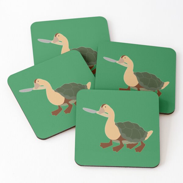 Item preview, Turtleduck with Knife   designed and sold by KENNY-CASHOP.