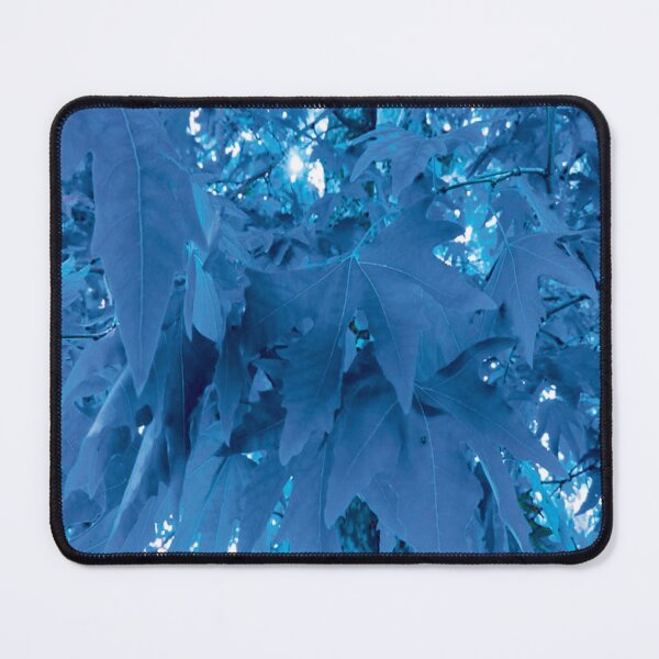 Item preview, light blue leaves texture designed and sold by Abharan.