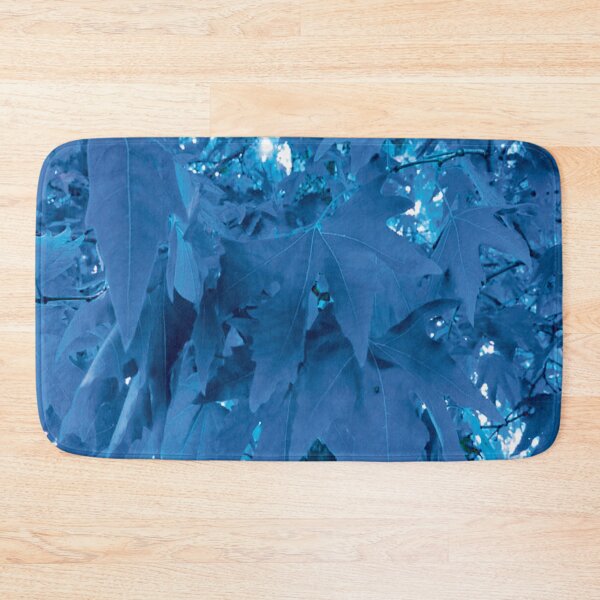 Item preview, light blue leaves texture designed and sold by Abharan.