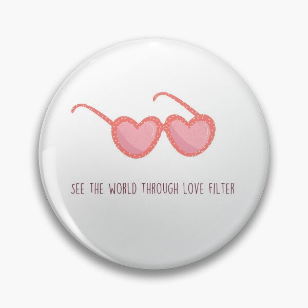 Item preview, See the world through love filter designed and sold by unorthod0x.