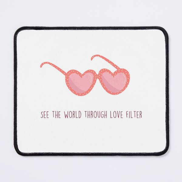 Item preview, See the world through love filter designed and sold by unorthod0x.