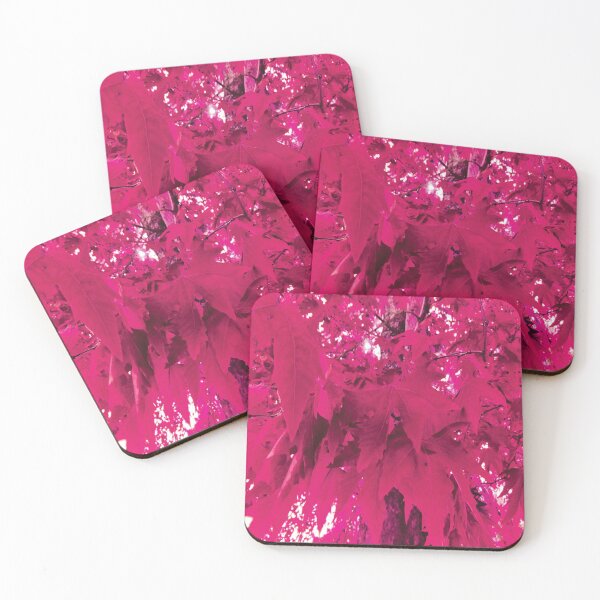 Item preview, redish pink leaves texture designed and sold by Abharan.