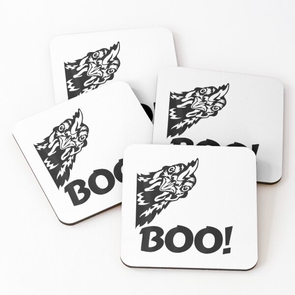 Item preview, Boo! | Funny Hen Hiding Peekaboo Scary Halloween Chicken designed and sold by michaelart18.