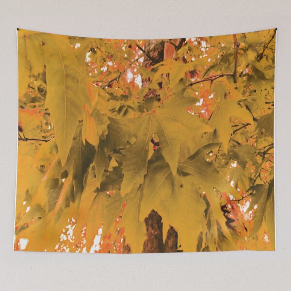 Item preview, Yellow leaves texture designed and sold by Abharan.