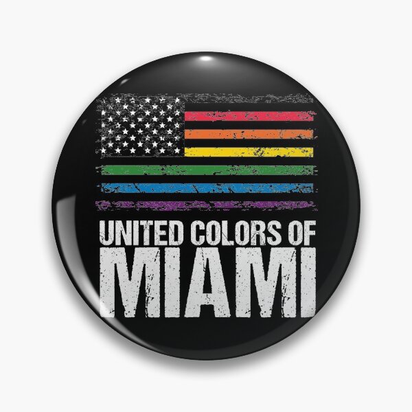 Item preview, Miami LGBT USA Flag Pride From Miami designed and sold by Urosek.