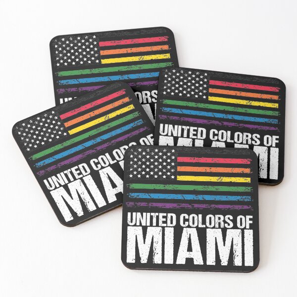 Item preview, Miami LGBT USA Flag Pride From Miami designed and sold by Urosek.