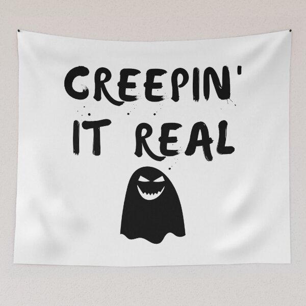 Item preview, Creepin It Real. Fun Halloween Costume, Candy Bag designed and sold by That Cheeky Tee.