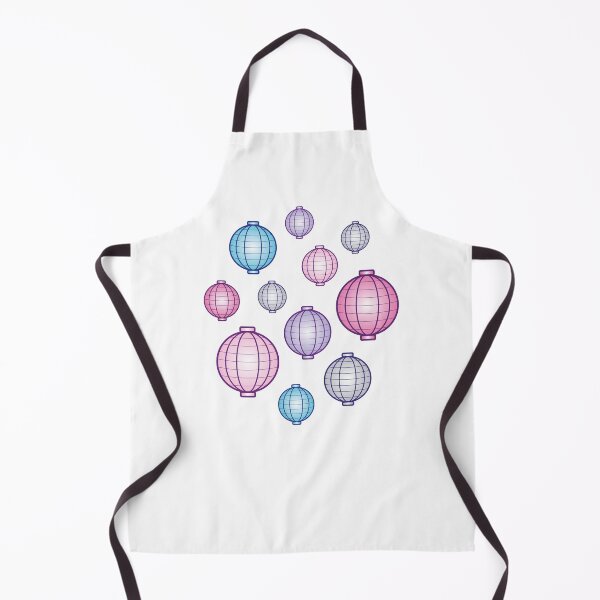 Item preview, Lanterns | Mid Autumn Festival | Blue Pink Purple | White designed and sold by Wintre2.