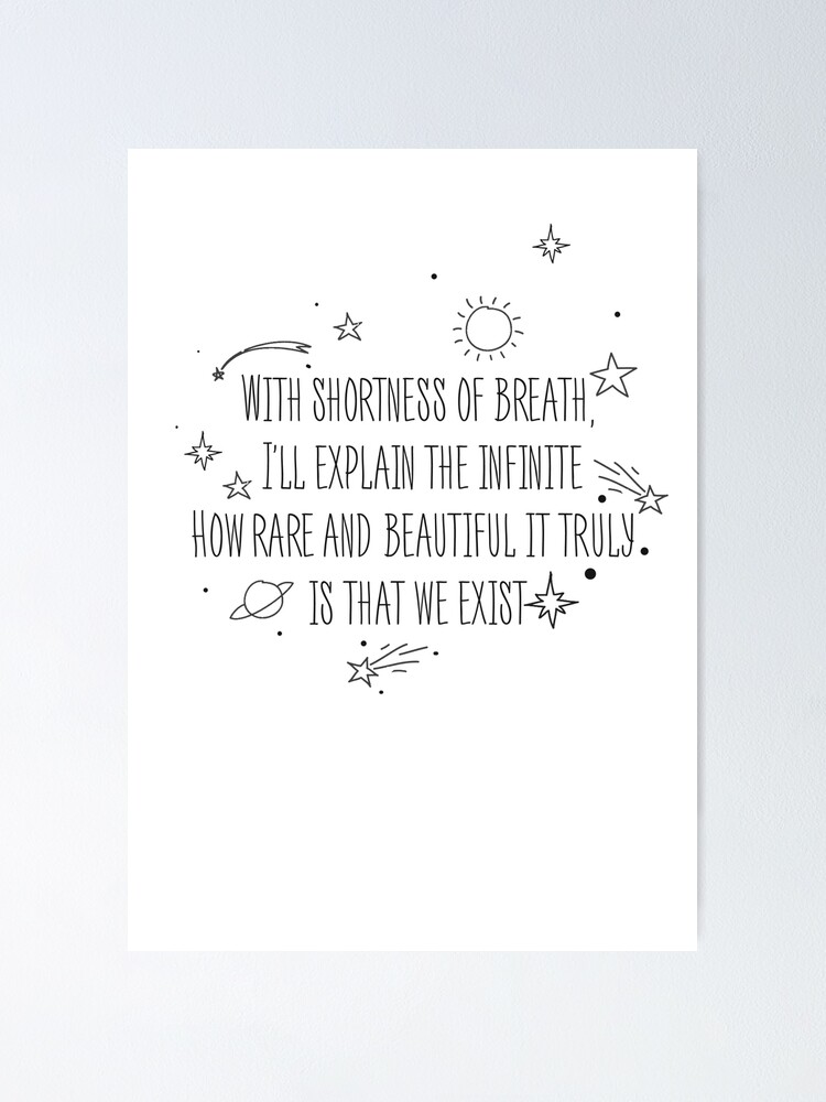Sleeping At Last Quotes Saturn Sleeping At Last" Poster By Mashawinner | Redbubble