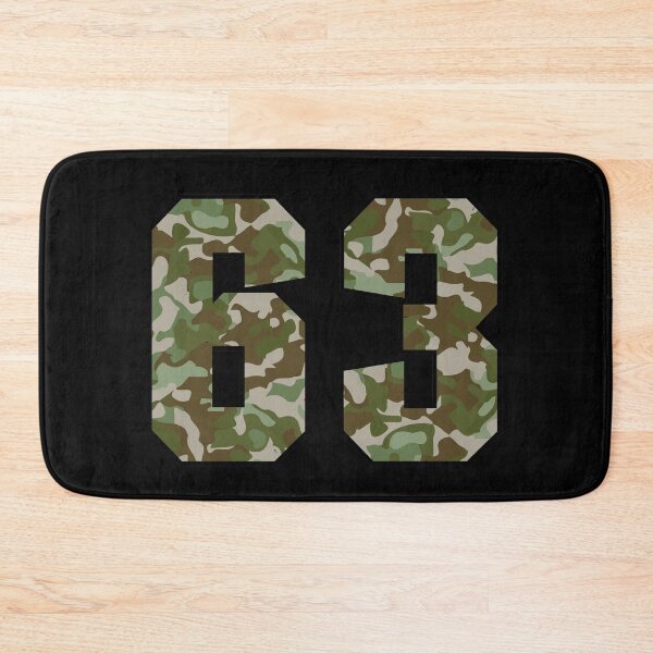 Item preview, Army Camo Number Sixty-three Veteran Lucky Number 63 designed and sold by Urosek.