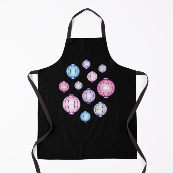 Item preview, Lanterns | Mid Autumn Festival | Blue Pink Purple | Black designed and sold by Wintre2.