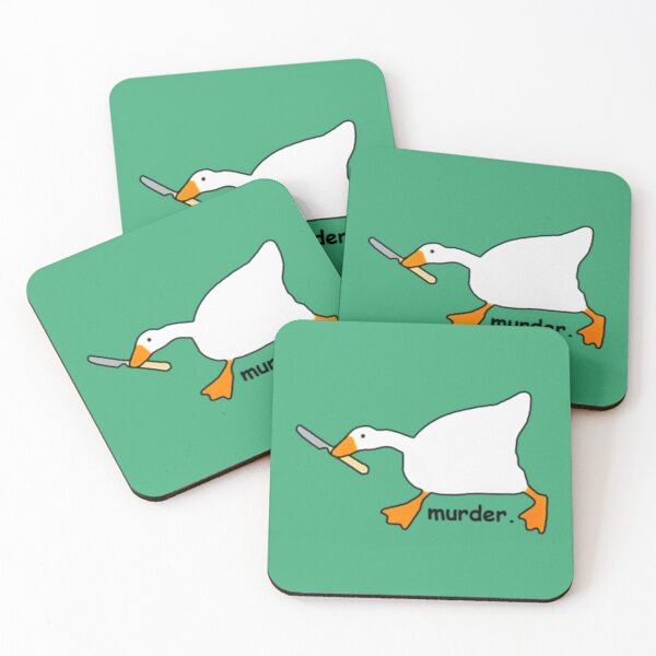 Untitled Goose Game Murder Coasters (Set of 4)