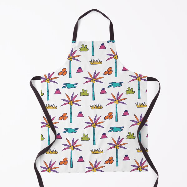 Item preview, AB040-7 Cute African savannah landscape with a palm tree designed and sold by DuckyRubin.