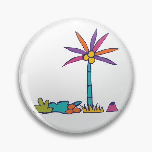 Item preview, AB040-7 Cute African savannah landscape with a palm tree designed and sold by DuckyRubin.