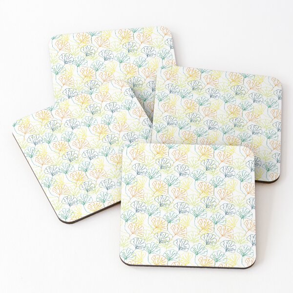 Item preview, Ginko Leaf Fall Autumn Pattern designed and sold by CraftyAF.