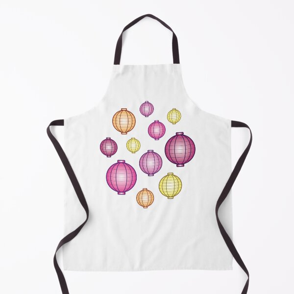 Item preview, Lanterns | Mid Autumn Festival | Pink Orange Yellow | White designed and sold by Wintre2.