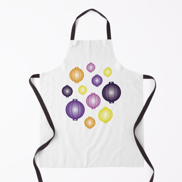 Item preview, Lanterns | Mid Autumn Festival | Purple Orange Yellow | White designed and sold by Wintre2.