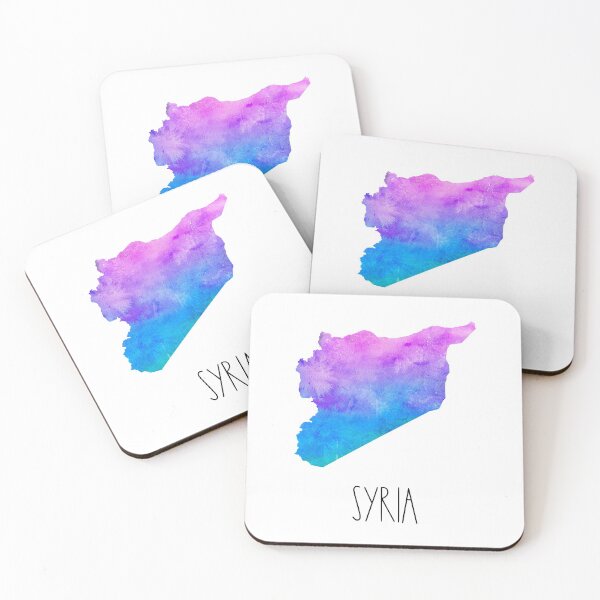 Item preview, Syria Watercolor Map - Syrian designed and sold by MountainD.
