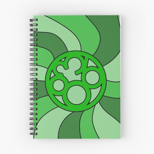 Item preview, Groovy wave 863 design green  designed and sold by YOStudios.