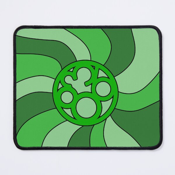 Item preview, Groovy wave 863 design green  designed and sold by YOStudios.