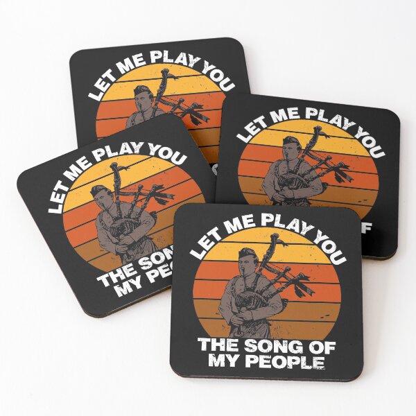 Item preview, Let Me Play You The Song Of My People funny bagpipe gift for Scottish musician designed and sold by Rad-State.