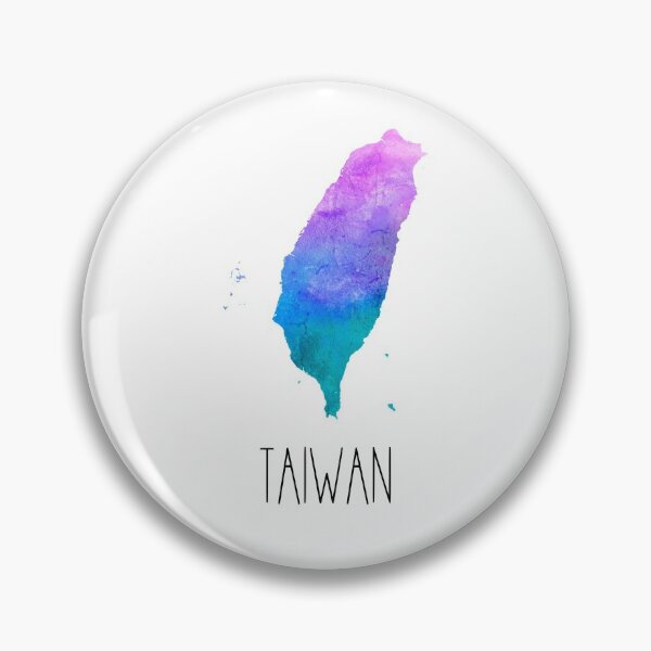 Item preview, Taiwan Watercolor Map - Taiwanese designed and sold by MountainD.