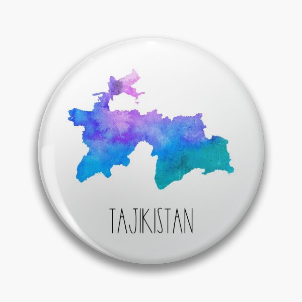 Item preview, Tajikistan Watercolor Map - Tajik designed and sold by MountainD.