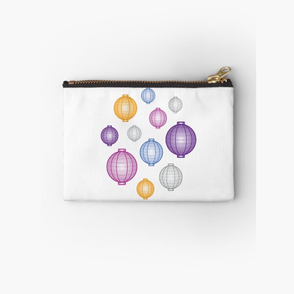 Item preview, Lanterns | Mid Autumn Festival | Purple Blue Orange | White designed and sold by Wintre2.