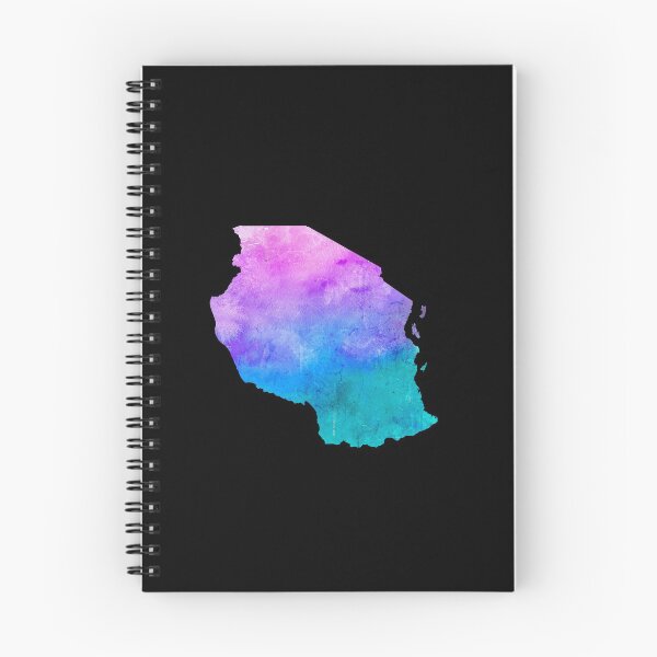 Item preview, Tanzania Watercolor Map - Tanzanian designed and sold by MountainD.