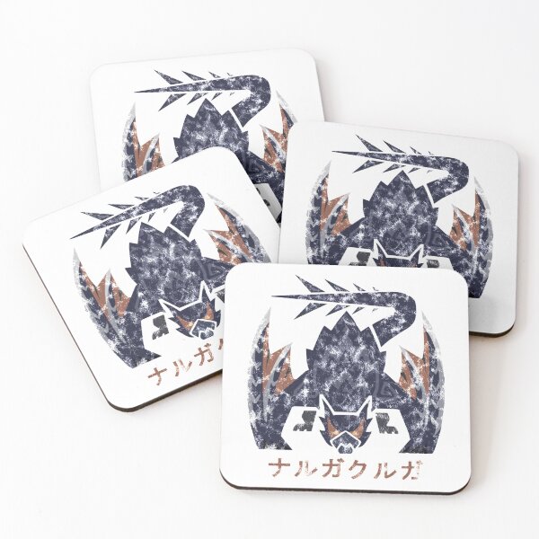 Item preview, Monster Hunter World Iceborne Nargacuga Kanji Icon designed and sold by ilyessine-art.