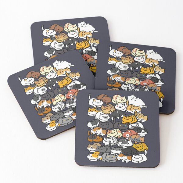 Item preview, Neko Atsume Sleepy Kitties designed and sold by ilyessine-art.