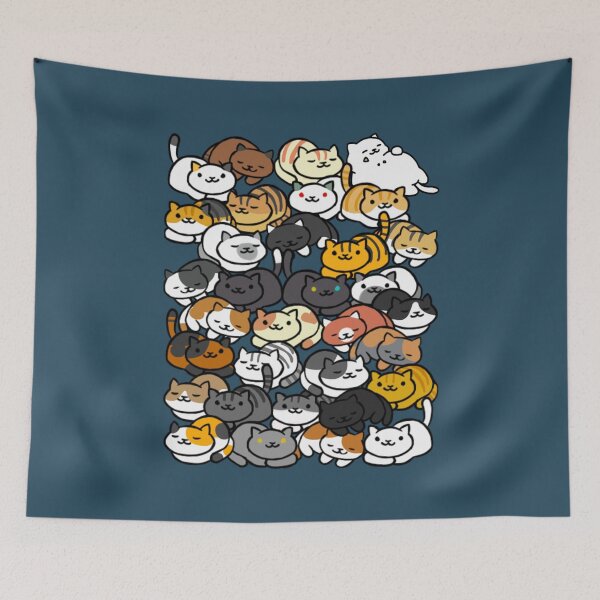Item preview, Neko Atsume Sleepy Kitties designed and sold by ilyessine-art.