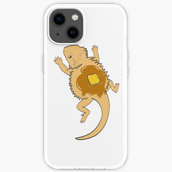 Pancake beardie iPhone Soft Case