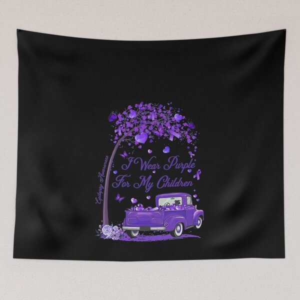 Item preview, I Wear Purple For My Children Shirt designed and sold by krrowenapqn.