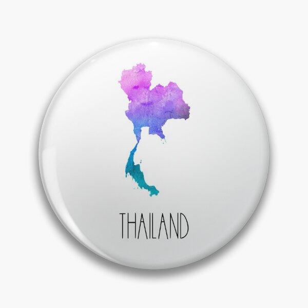 Item preview, Thailand Watercolor Map - Thai designed and sold by MountainD.