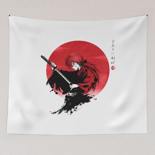 Item preview, Red sun Rurouni designed and sold by ilyessine-art.