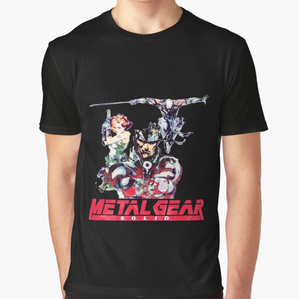 Vista previa del artículo con la obra «Retro Metal Gear Solid», diseñado y vendido por ilyessine-art.