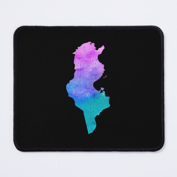 Item preview, Tunisia Watercolor Map - Tunisian designed and sold by MountainD.