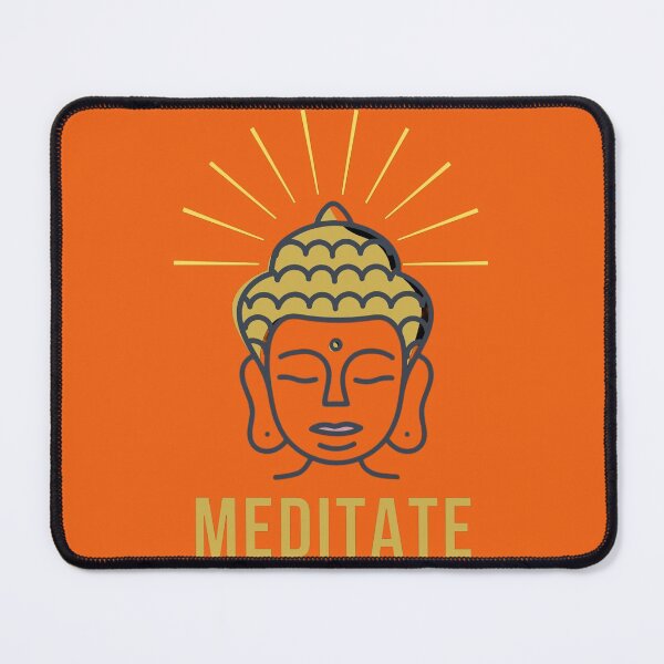Item preview, Meditate - Gautam Buddha designed and sold by boldstuffshop.
