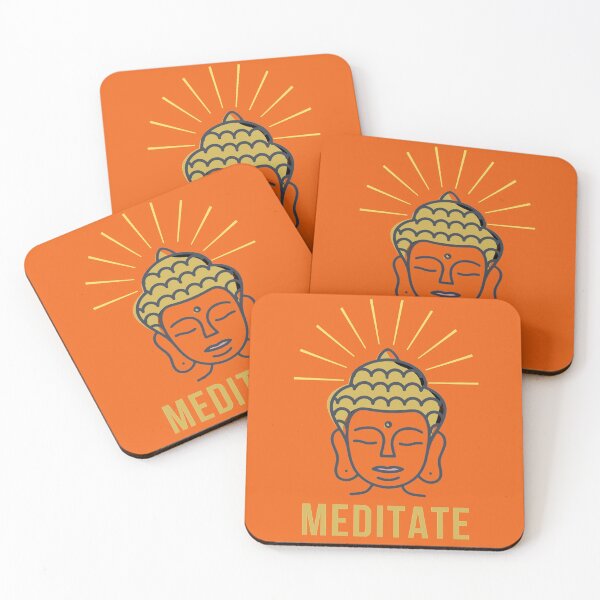Item preview, Meditate - Gautam Buddha designed and sold by boldstuffshop.