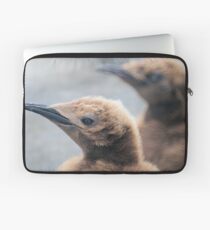King Penguin Chicks in South Georgia Laptop Sleeve