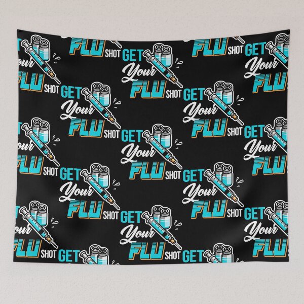 Item preview, Cute Get Your Flu Shot  Funny Caregiver Immunization Gift  designed and sold by singh130.