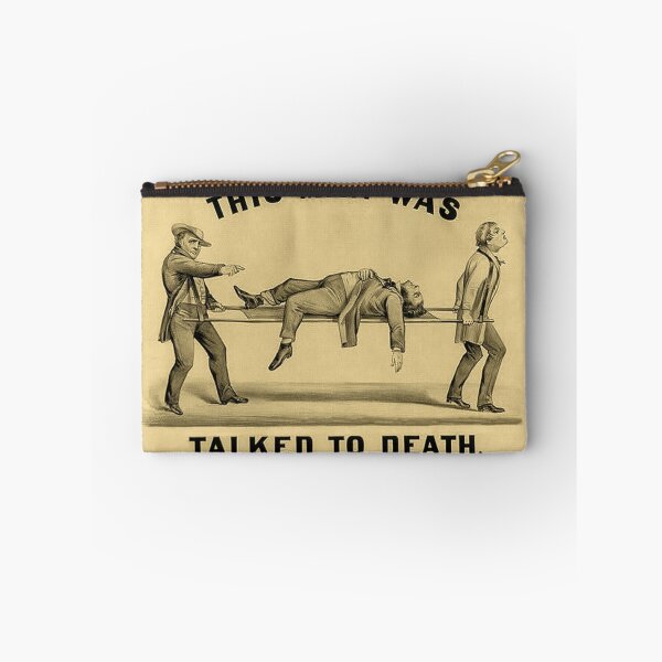 Item preview, This Man Was Talked To Death designed and sold by Tickleart.