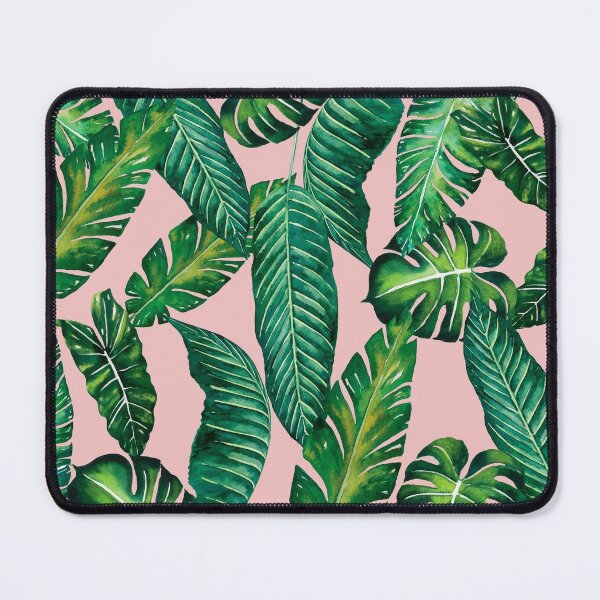 Jungle Leaves, Banana, Monstera Pink II