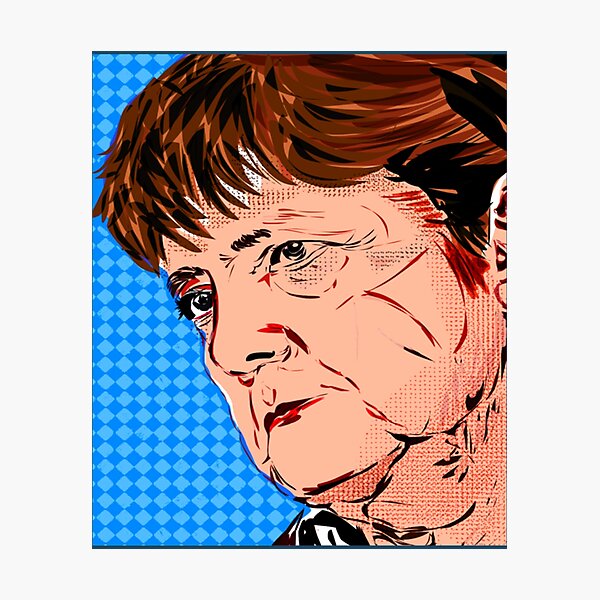 Item preview, Angela Merkel    designed and sold by SiduGalery.