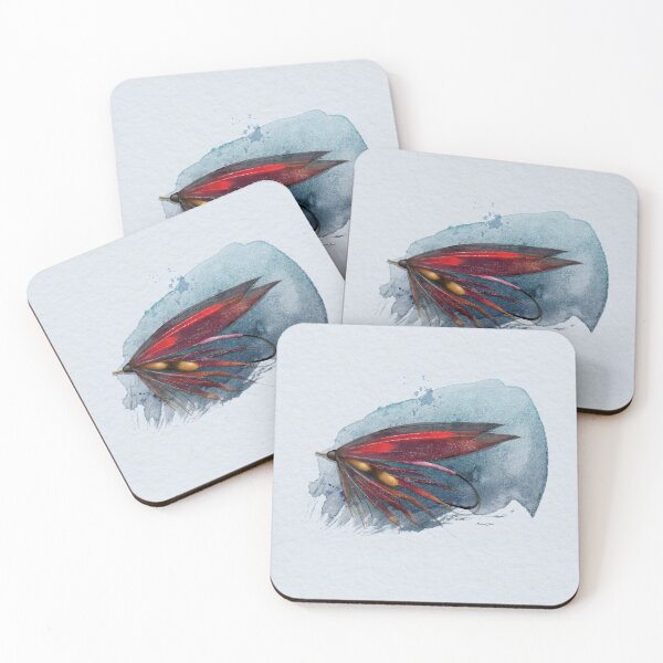 Item preview, Blood Salmon Fly No.12 designed and sold by MikaelJenei.